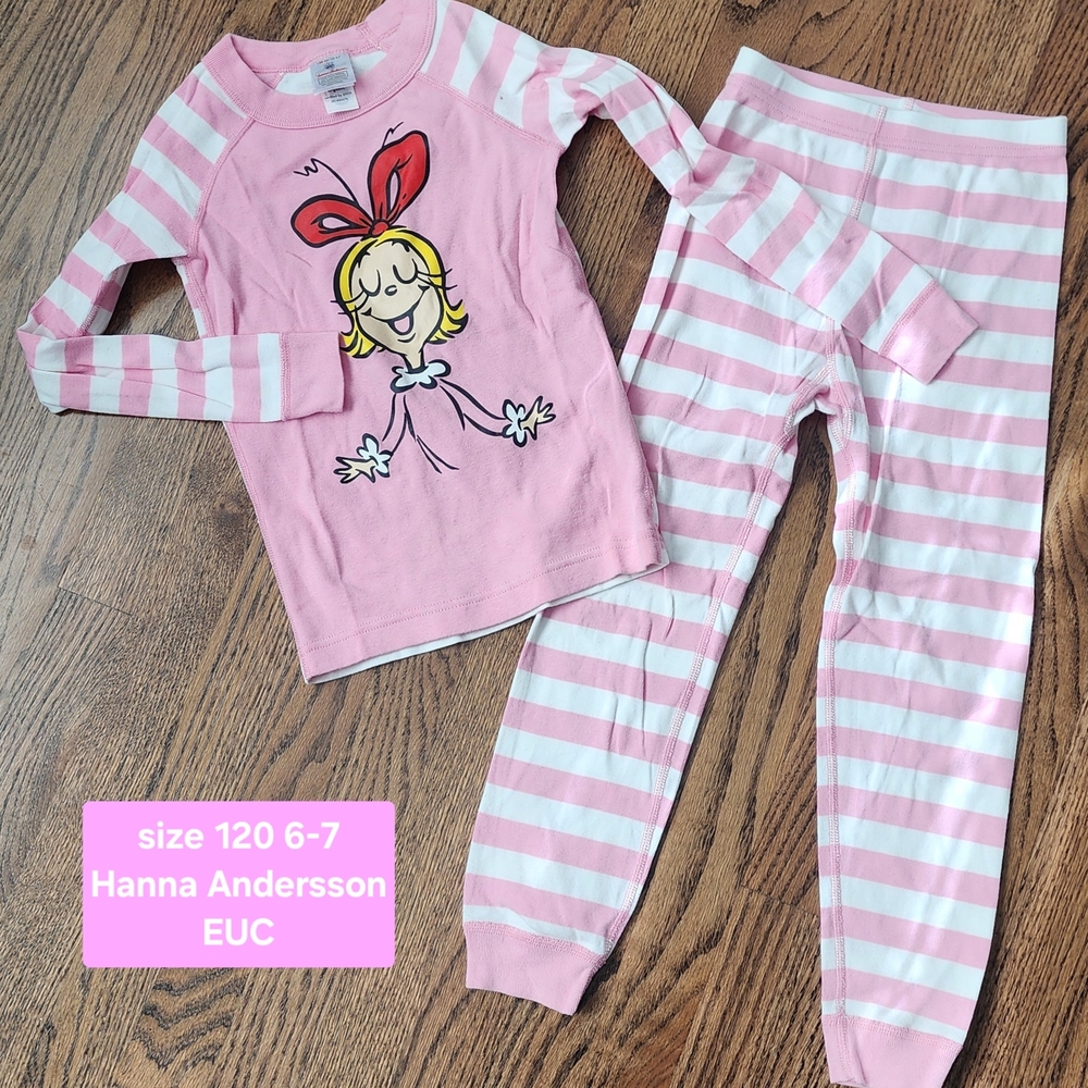 Hanna Andersson Grinch Cindy Lou Pajamas